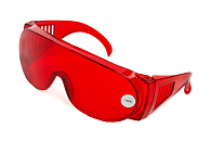 ОЧКИ ЗАЩИТНЫЕ ПРОФЕССИОНАЛ. КРАСНЫЕ.
